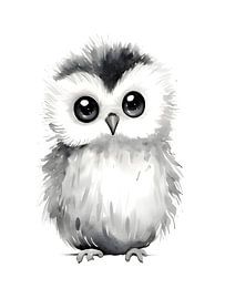 Eule für Kinderzimmer