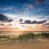 Coucher de soleil en mer par Martijn Kort