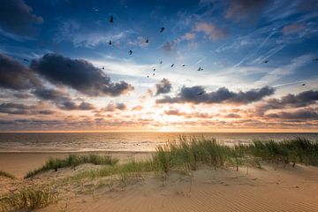 Sunset at Sea by Martijn Kort