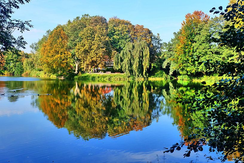 miroitage automnal par Edgar Schermaul