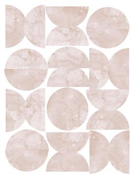 Geometrische collage 2 van Vitor Costa