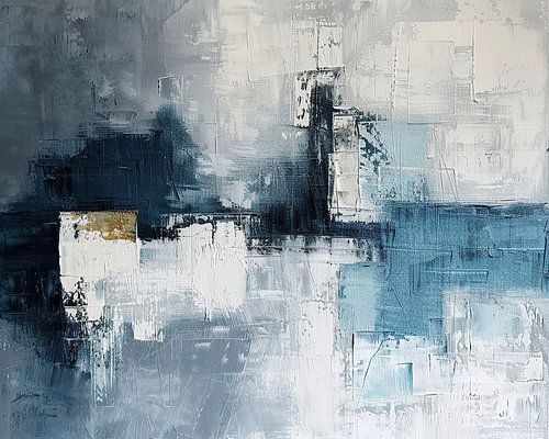 Sérénité bleue profonde