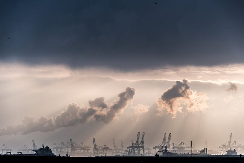 Maasvlakte, Rotterdam / Hoek van Holland van Eddy Westdijk