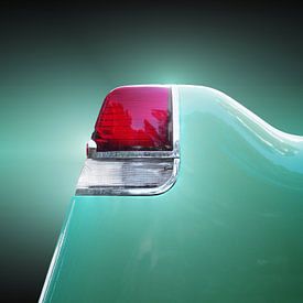 American classic car Coupe Deville 1955 Rear detail by Beate Gube