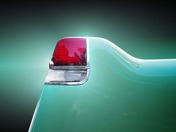 American classic car Coupe Deville 1955 Rear detail by Beate Gube