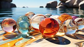 Reflecterende Aquamarijn van ByNoukk