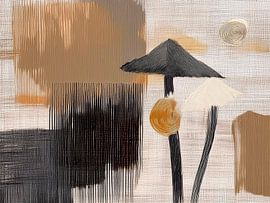 Abstract Mushrooms - from the series Autumn in Structures 6