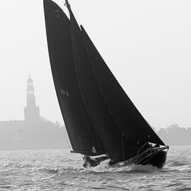 Dutch sailing ship by Hielke Roelevink
