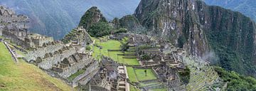 Machu Picchu panorama van Joost Potma