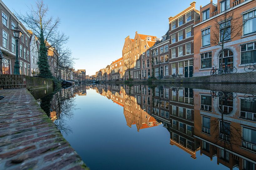 Oude Rijn in Leiden par Dirk van Egmond