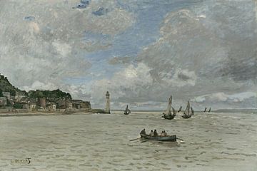 De vuurtoren van Honfleur, Claude Monet