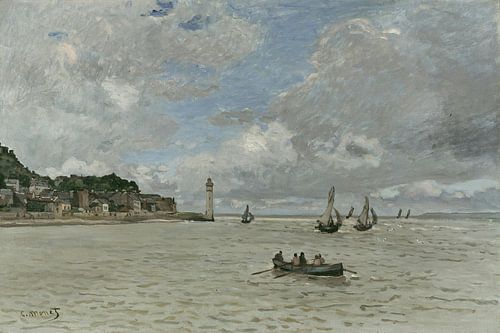 De vuurtoren van Honfleur, Claude Monet