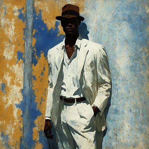 Elegantie van een gedistingeerd figuur