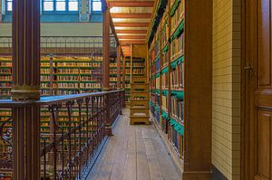 La bibliothèque du Rijksmuseum à Amsterdam