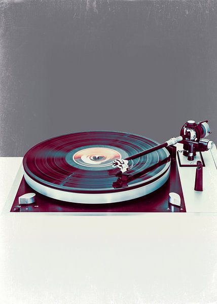 Vinyl Plattenspieler aus den Siebzigern von Dirk Wüstenhagen