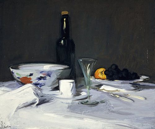 De zwarte fles, Samuel John Peploe