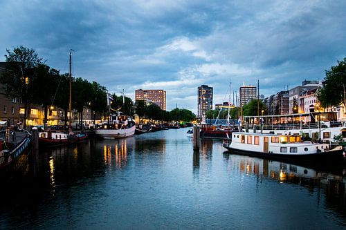 Rotterdam oud havenlandschap