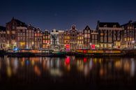 Amsterdam by Night van Edwin Mooijaart thumbnail