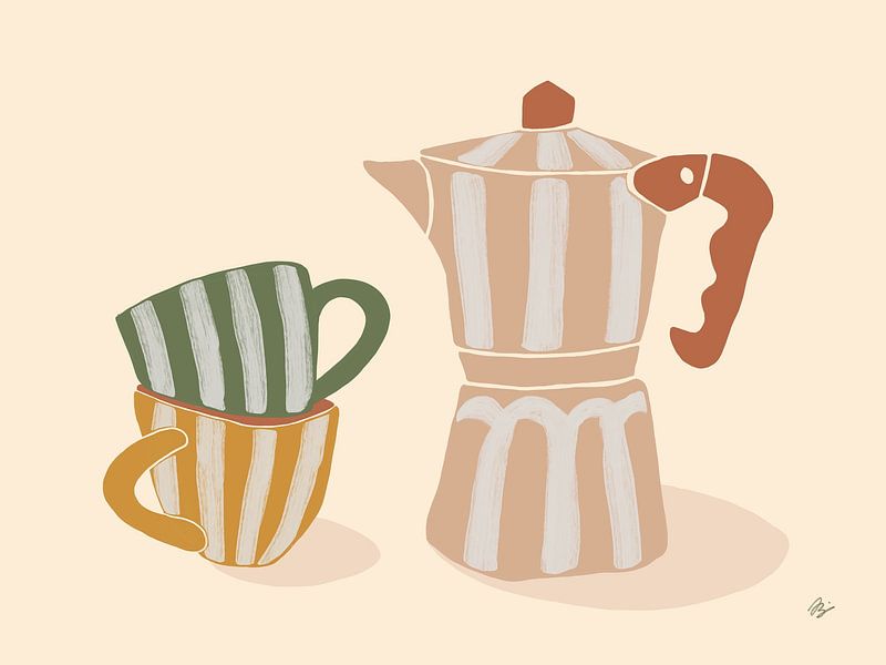 Barista moment by Anna Benge