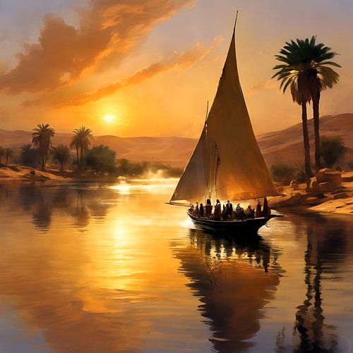 Feluka on the Nile