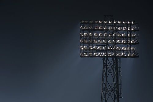 Stadionlamp Feijenoord Stadion "De Kuip" in Rotterdam