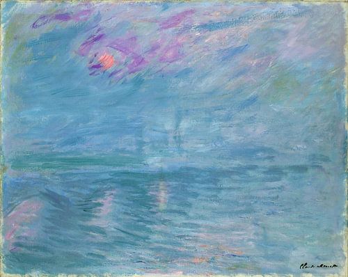 Waterloobrug, Claude Monet