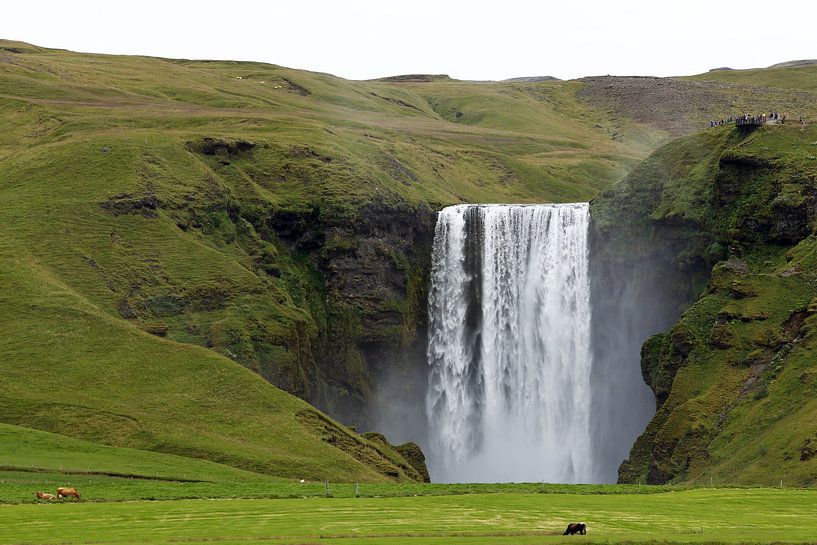 Skogafoss-Wasserfall in Island von HoltJohn