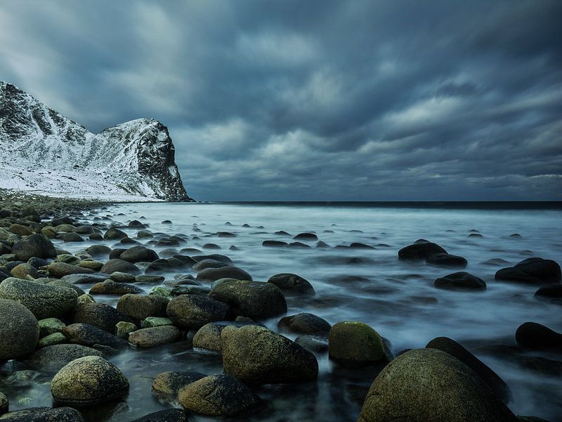Unstad strand von Henk Goossens