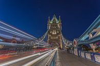 London by Night - The Tower Bridge in the blue hour - 1 by Tux Photography thumbnail