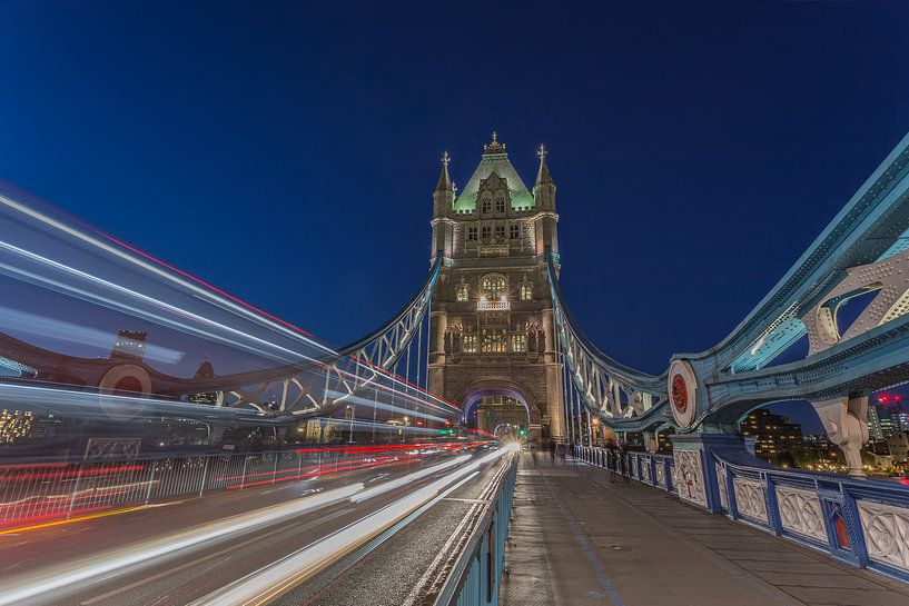 Londres le soir - Le Tower Bridge à l'heure bleue - 1 par Tux Photography