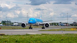KLM Boeing 777-300 Passagierflugzeug.