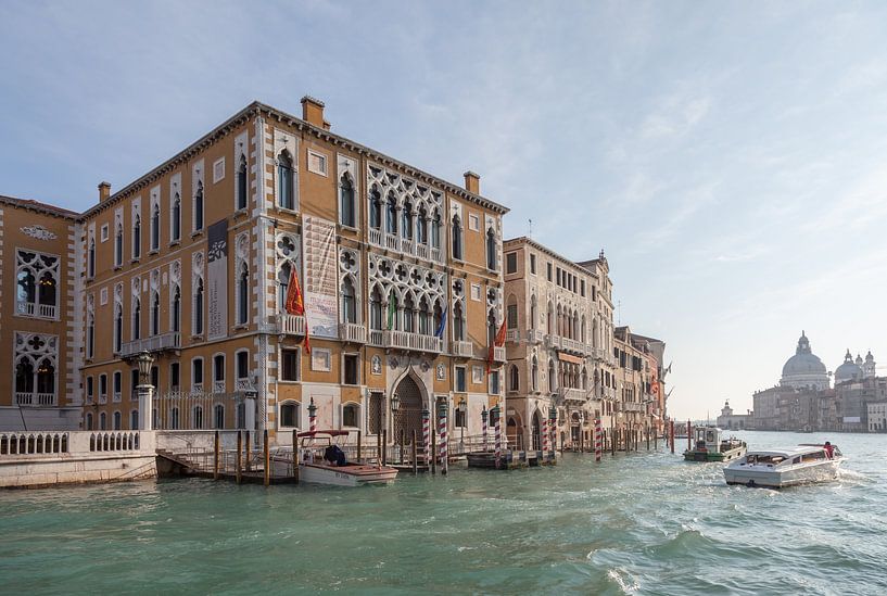 Old buildings by the canal in the old centre of Venice, Italy by Joost Adriaanse