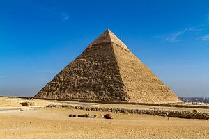 Die Pyramiden von Gizeh in Ägypten
