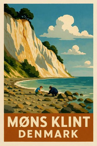 Møns Klint - White cliffs and tranquil shores