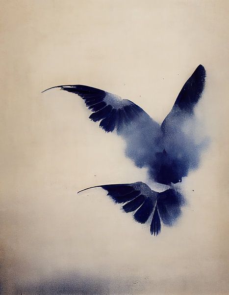 Indigo Bird by Treechild