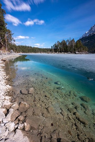 Eibsee in de winter