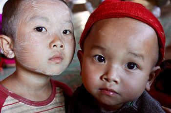 Kinderen in Myanmar, Azië