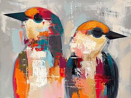 Eigensinnig von Abstraktes Gemälde