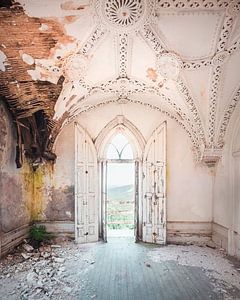 Verlassenes Herrenhaus in Portugal.