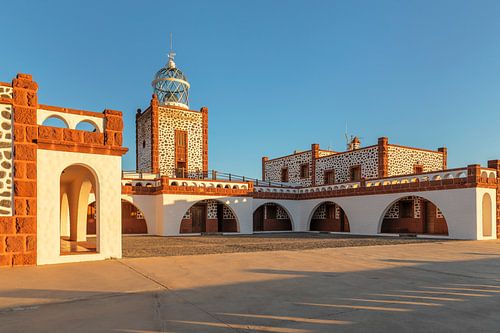 Lighthouse at sunset