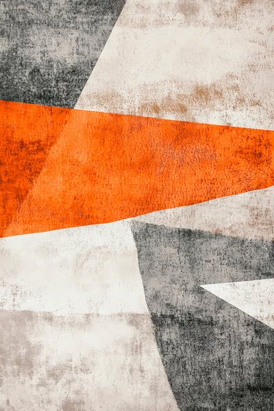 Geometrisches Grafiken in Erdtönen von Poster Art Shop