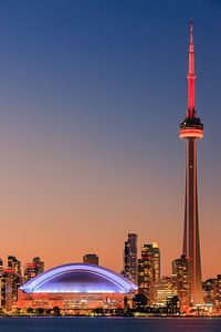 Toronto Skyline van Henk Meijer Photography