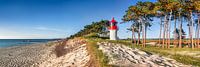Insel Hiddensee an der Ostsee mit Leuchtturm Gellen. von Voss Fine Art Fotografie Miniaturansicht