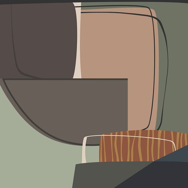 Abstract composition 998 by Angel Estevez