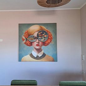 Klantfoto: Vision van Mirjam Duizendstra, als artframe