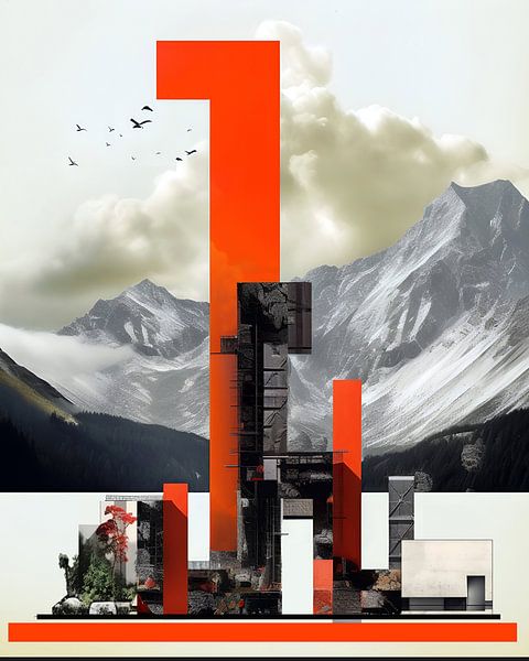 BAUHAUS COLLAGE 01 van AHAI depARTment
