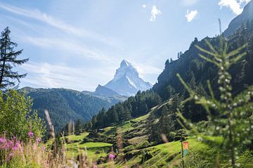 Zermatt met op de achtergrond de materhorn van MaxDijk Fotografie shop