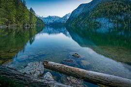 Abend am Königssee von Martin Wasilewski