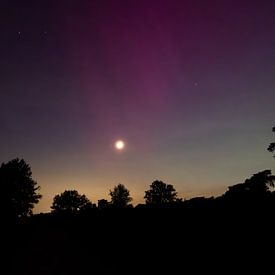 Noorderlicht in Nederland  (10-5-2024) van Hovers photography