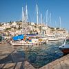 Hydra habour van Hannes Cmarits